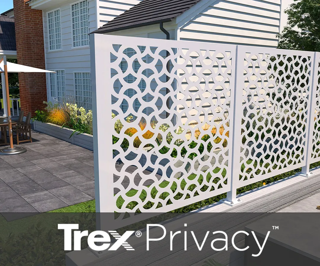 Trex Privacy screen with the Trex Privacy logo.